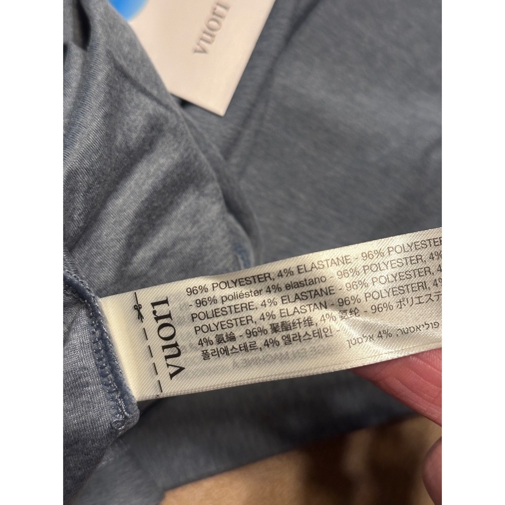 NWT Vuori Strato Tech Tee CHAMBRAY HEATHER Size XL - Picture 6 of 7